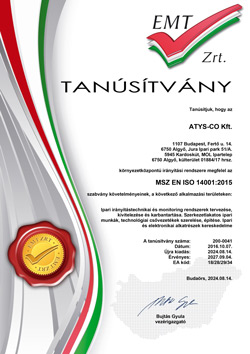 tanúsítvány